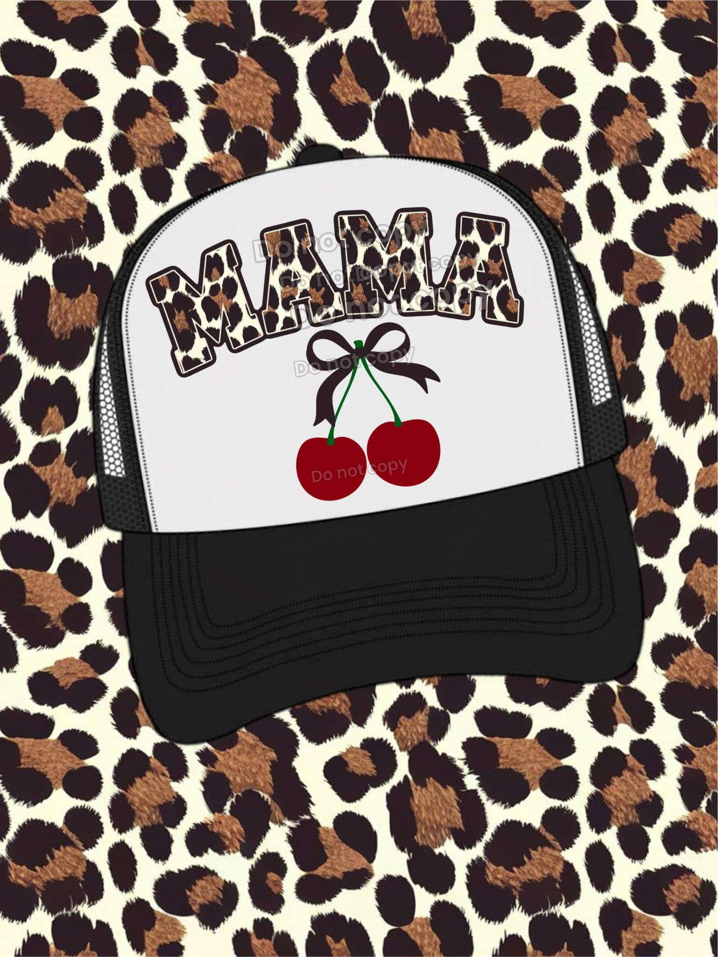 Mama with cherries