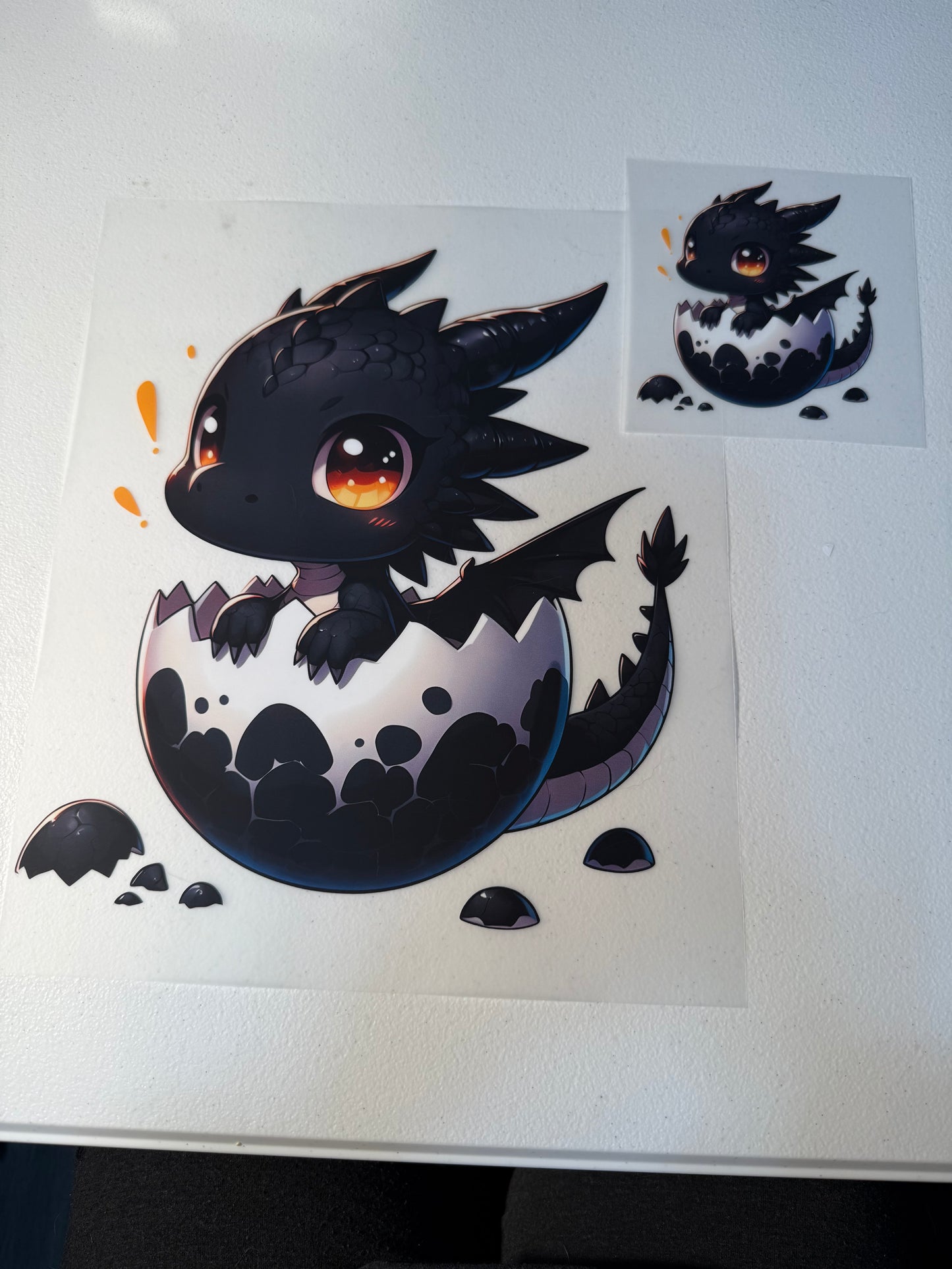 Baby Dragon Orange Eyes Set