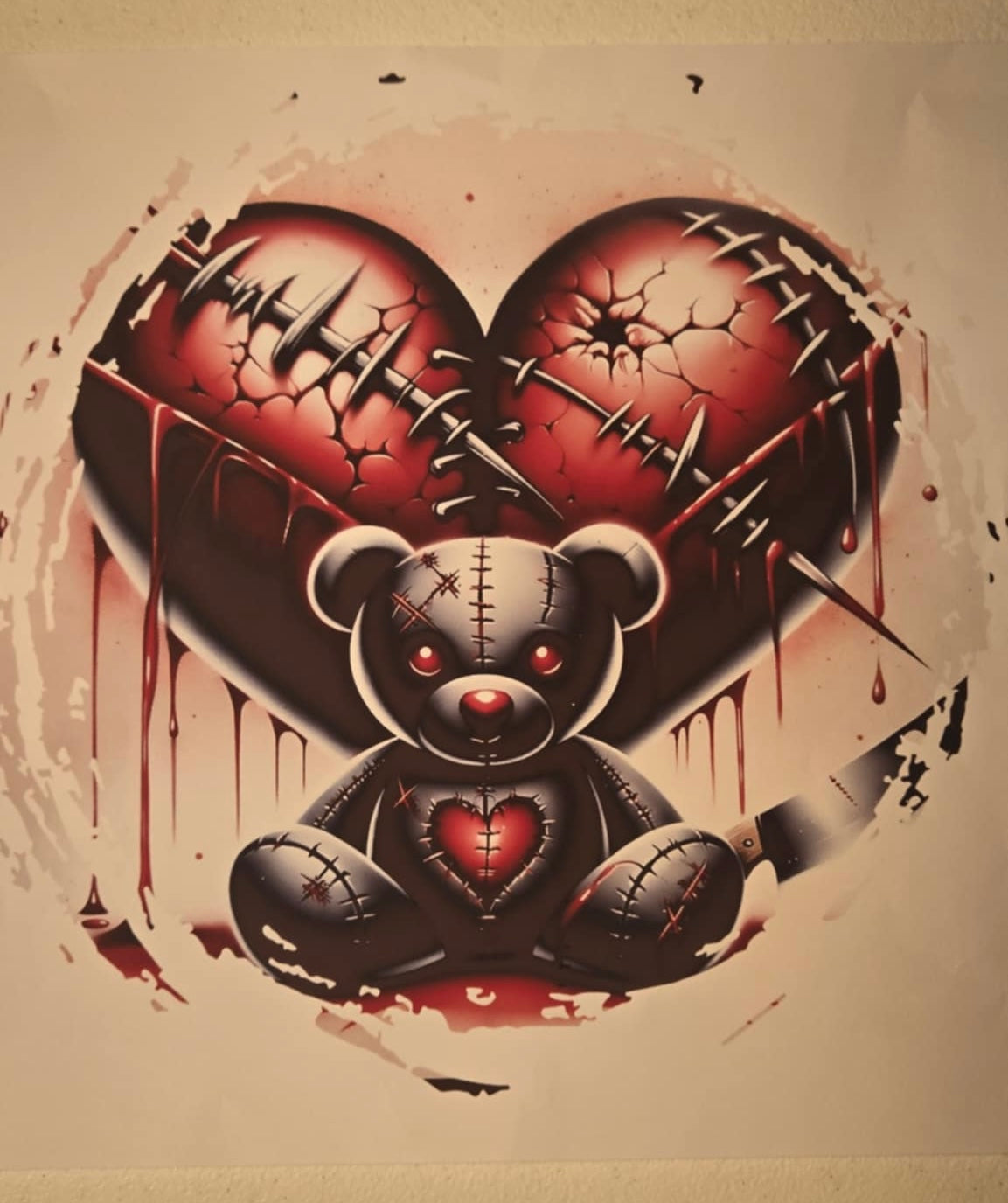 Broken Heart Bear