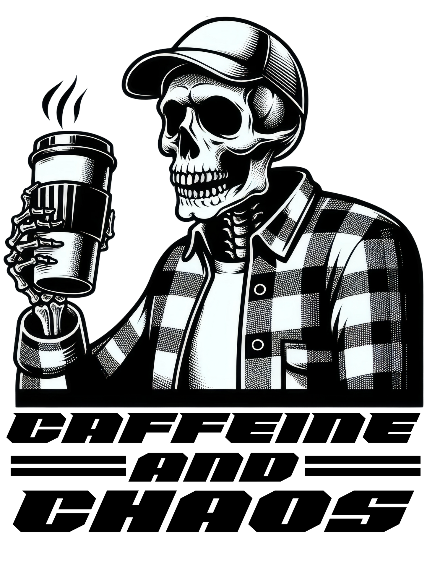 Caffeine chaos dad Skelton