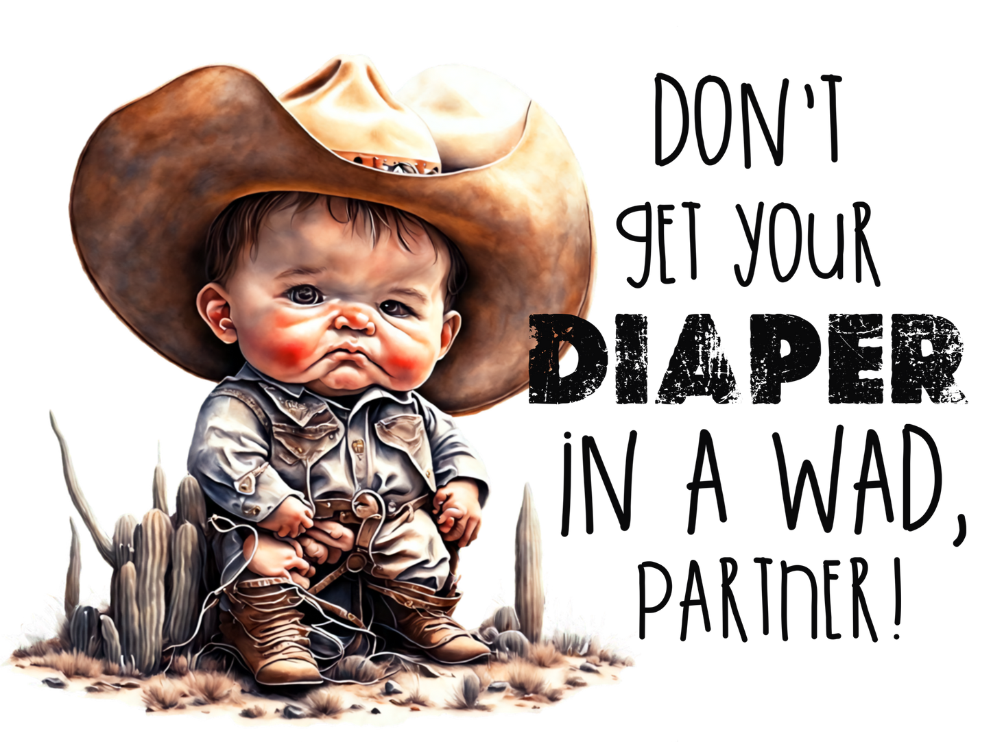 Diaper in a wad