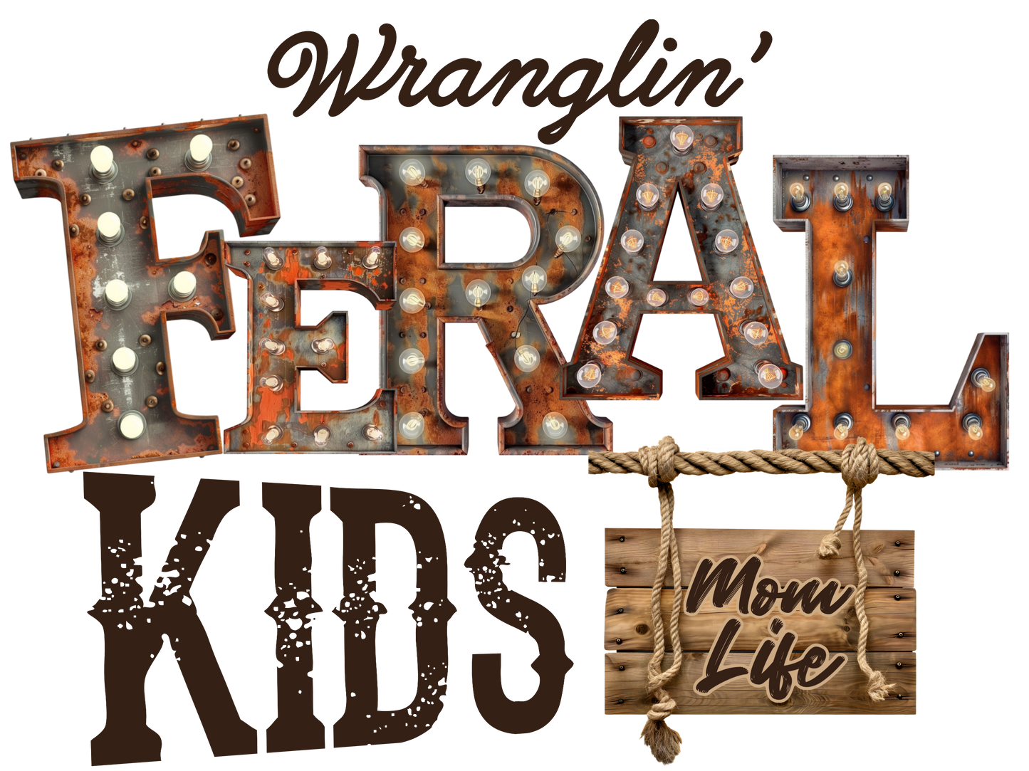 Feral kids mom