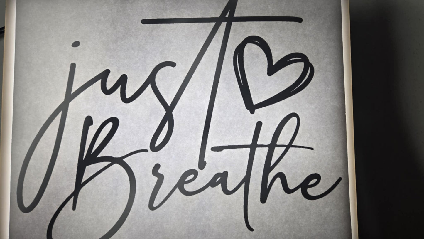 Just Breathe Print