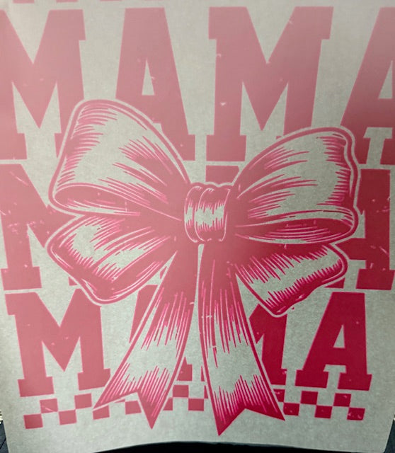 Mama Bows print