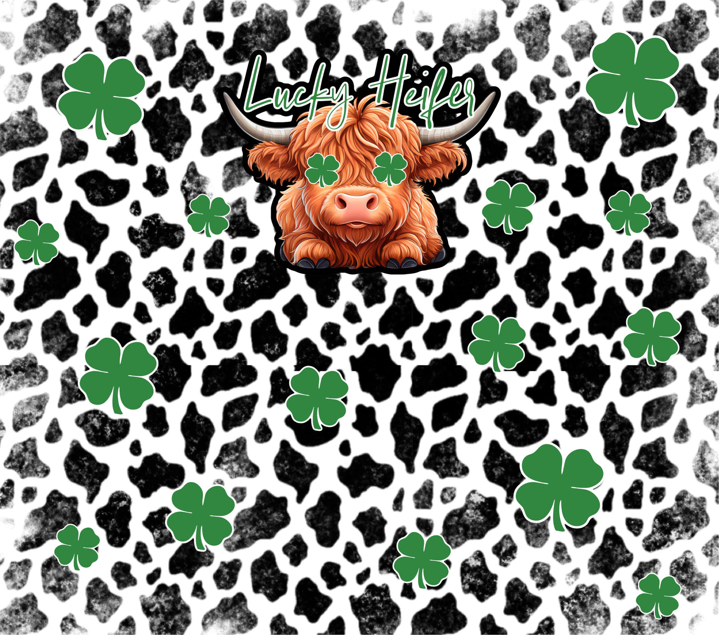 lucky heifer tumbler