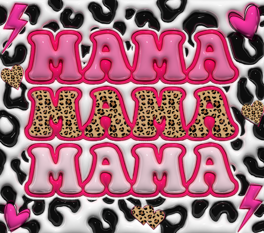 3d inflated mama tumbler