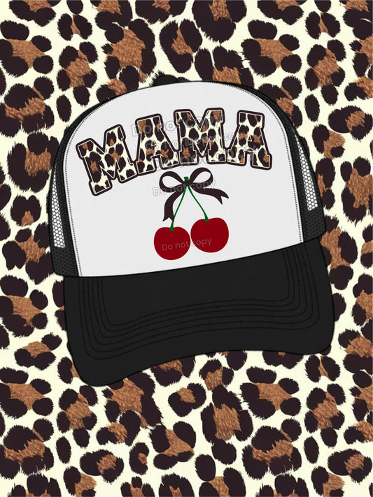 Mama with cherries