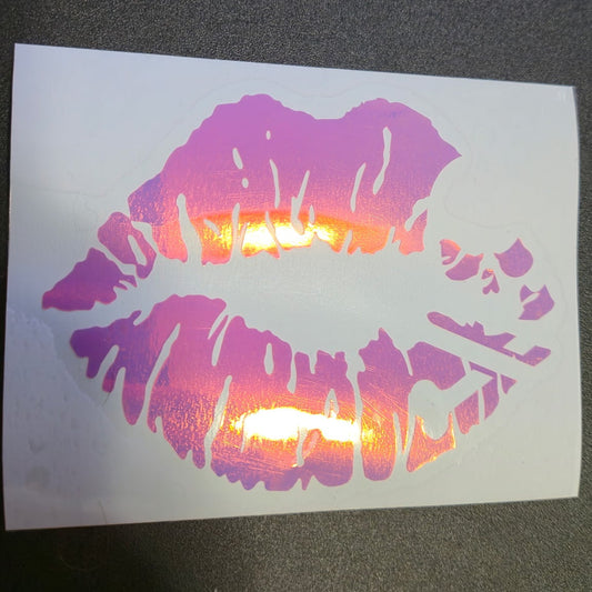 Kiss of death sticker