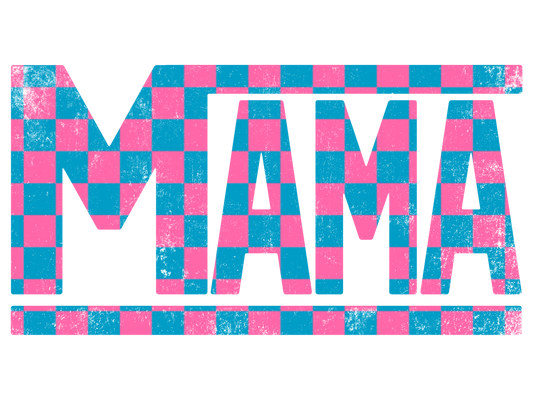 Checkered mama pastel