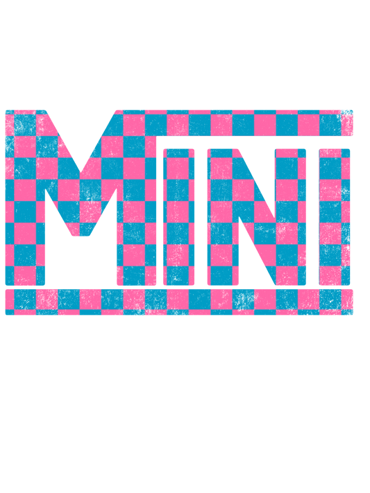 Checkered mini pastel