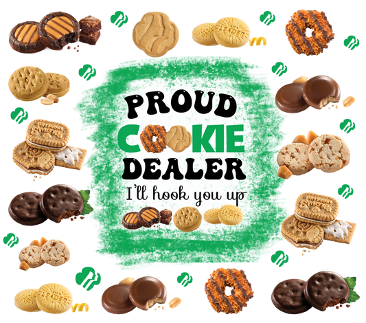 Cookie dealer girl scout tumbler