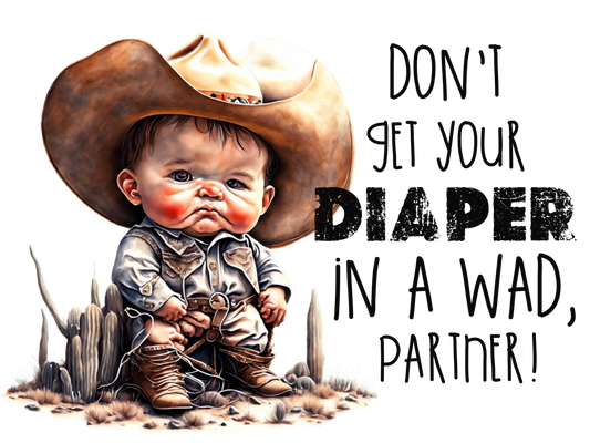 Diaper in a wad