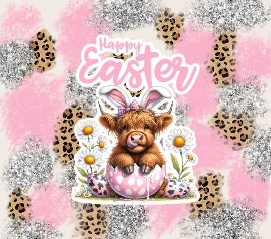 Easter Cow tumbler