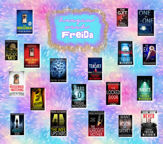 Freida books tumbler