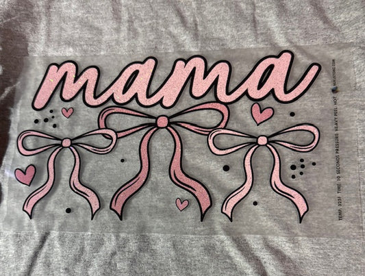 Pink mama with bows