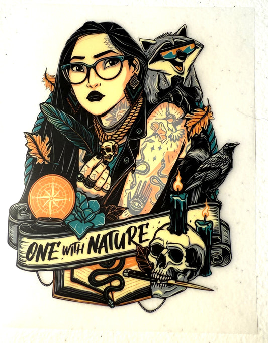 One With Nature Print