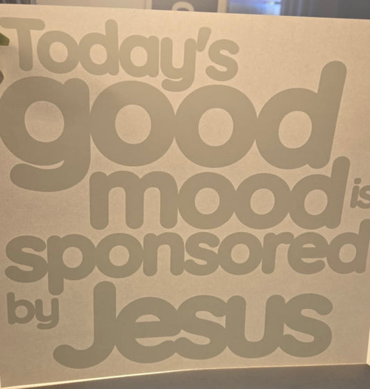 Sponsored by Jesus