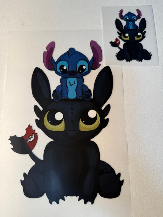 Toothless and Stitch Set