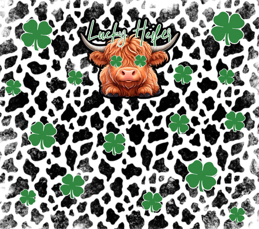 lucky heifer tumbler