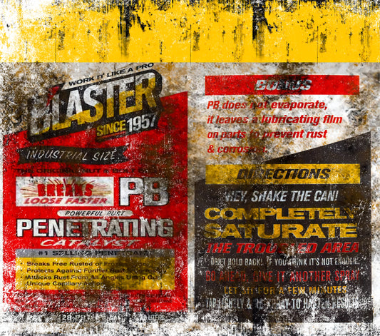 mens blaster grunge tumbler